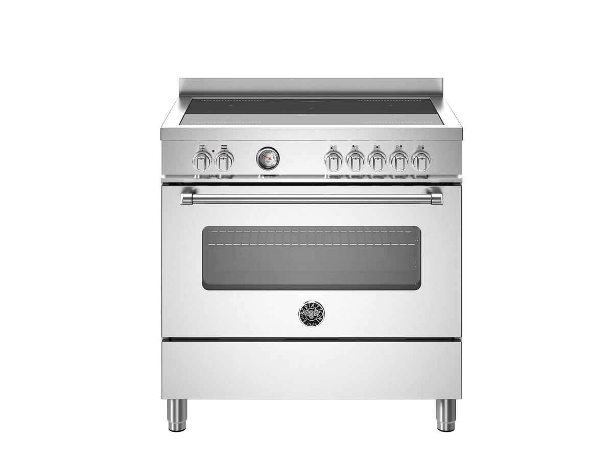 Bertazzoni Master Series 90cm 5 induction top electric oven — Cook's ...