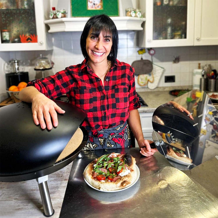 Clementi Crosti Portable Electric Pizza Oven + Peel & Heat Gun