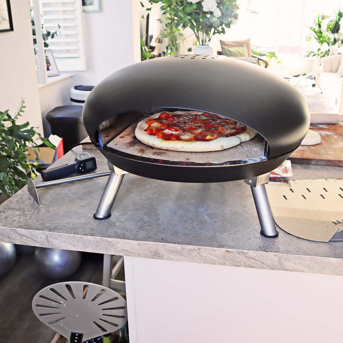 Clementi Crosti Portable Electric Pizza Oven + Peel & Heat Gun